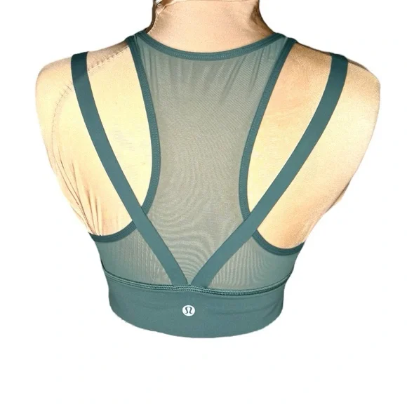 Lululemon Sun Setter Bra Dark Forest Sport Bra
Army Green size 6 - Picture 9 of 10